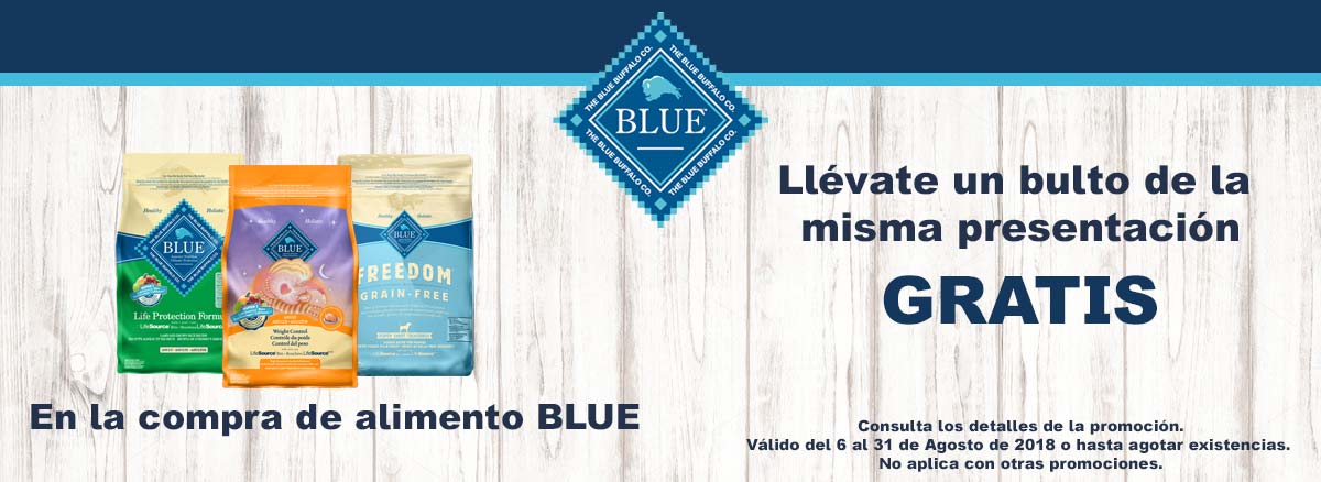 Promoción Blue Buffalo - Agosto