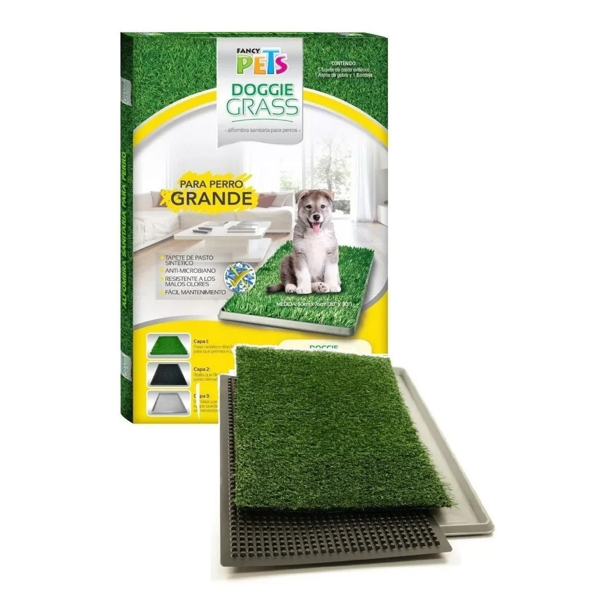 Fancy Pets Doggie Grass Pasto Sintético para entrenamiento