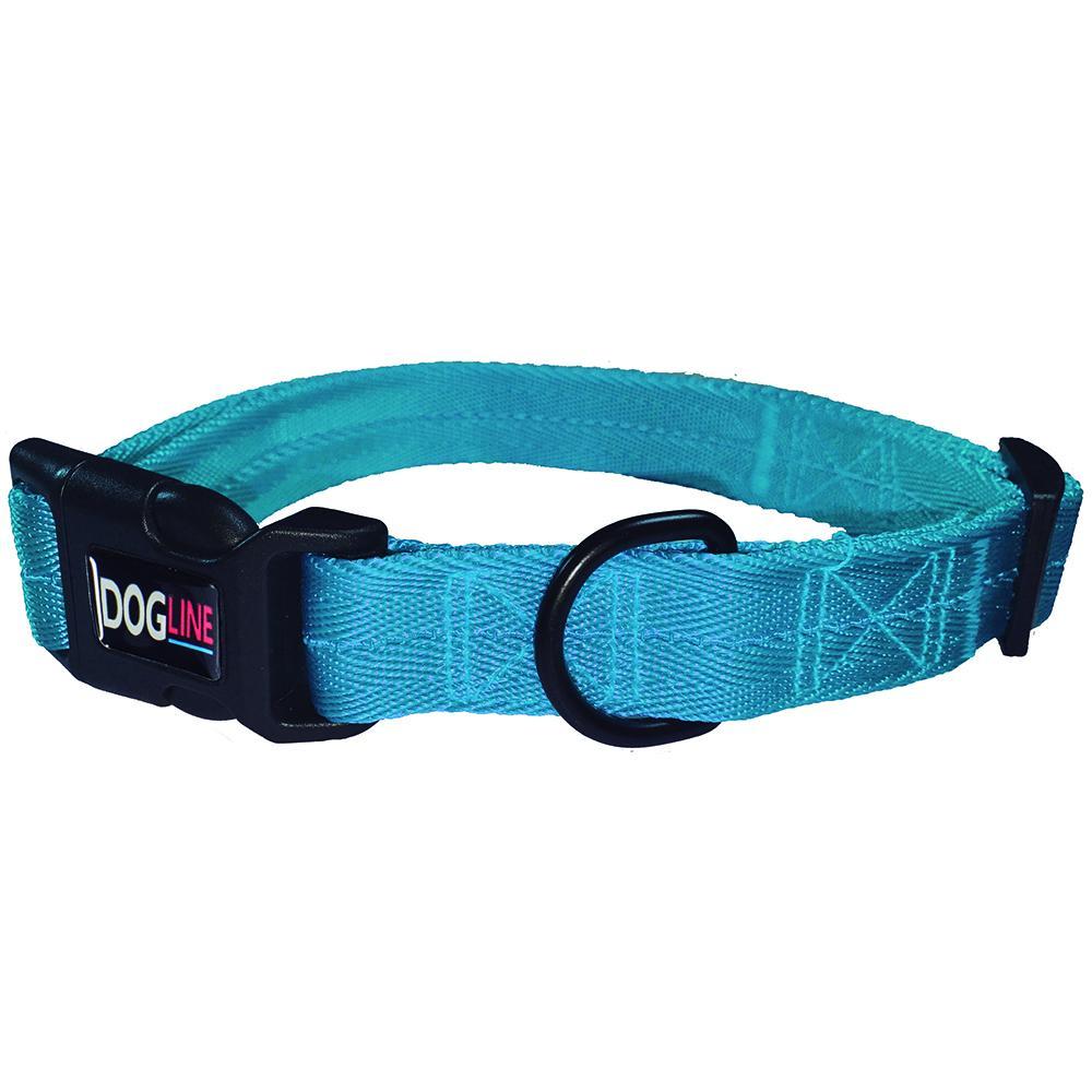 DogLine Collar de Nylon Chico / Celeste