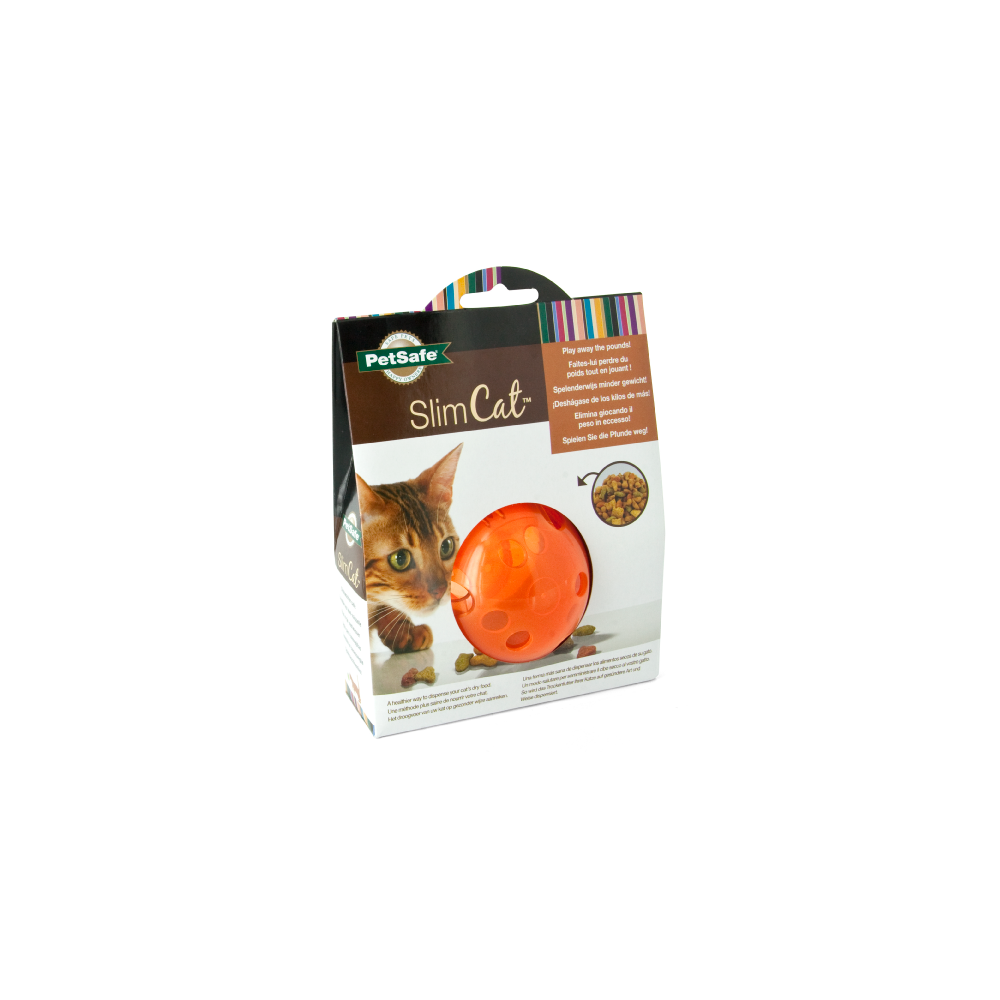 Pet Safe Pelota Slimcat Naranja